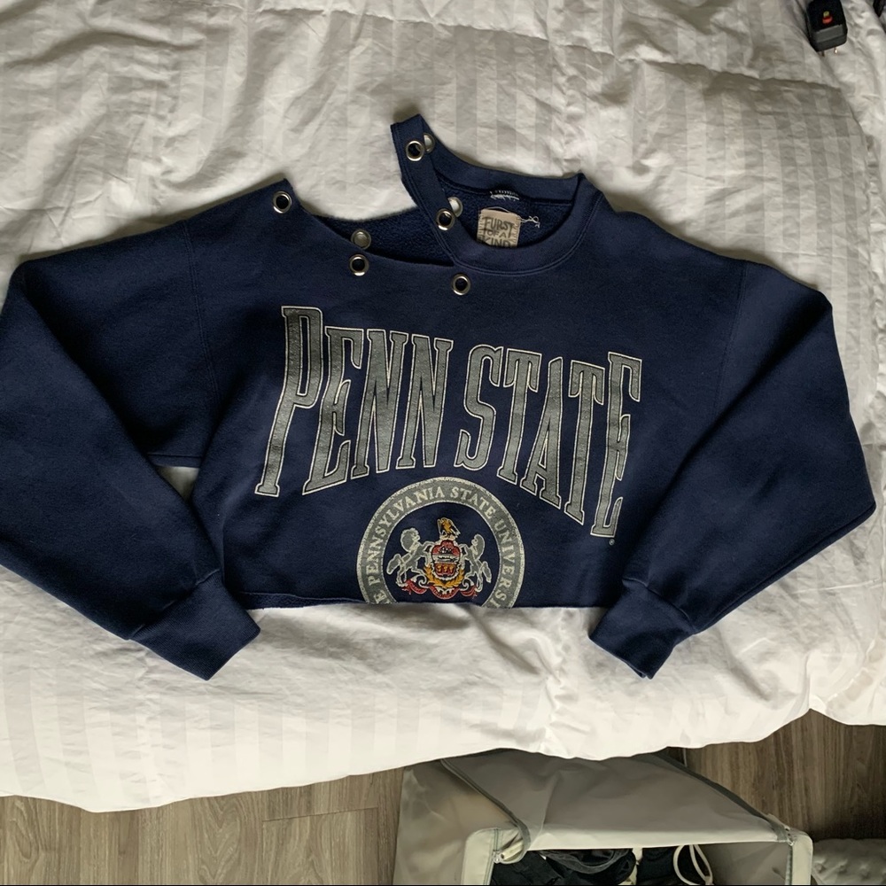 Penn state crop sweater vintage (Furst Of A Kind) (LF)